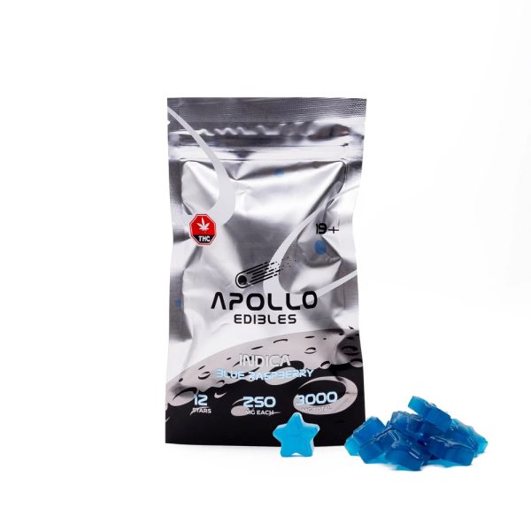buy Apollo Edibles Blue Raspberry Indica online