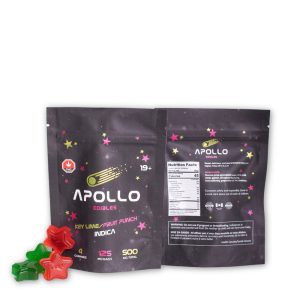 Apollo Edibles – Key 2Lime Fruit Punch Indica – 500 mg