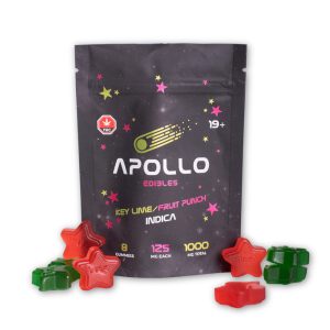 buy Apollo Edibles Key Lime/Fruit Punch Indica 1000mg online