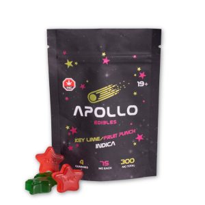 buy Apollo Edibles Key Lime/Fruit Punch Indica 300mg online