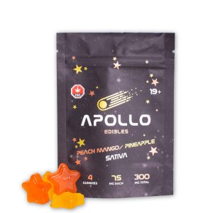 Apollo Edibles - Peachmango Pineapple Sativa - 300mg