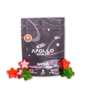 Apollo Edibles – Watermelon Green Apple Sativa – 1000 mg