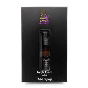 CG Premium Extracts Purple Punch syringe