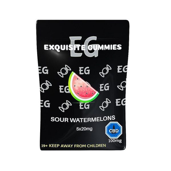 Exquisite Gummies Grape CBD 100mg