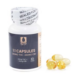 buy One Life Soft Gel Capsules THC online