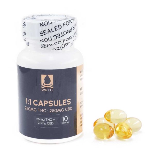buy One Life Soft Gel Capsules THC online