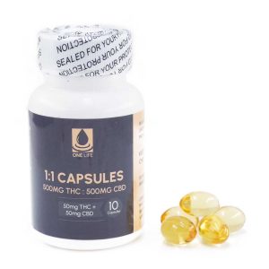 buy One Life Soft Gel Capsules THC online