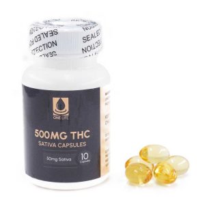 buy One Life Soft Gel Capsules THC online