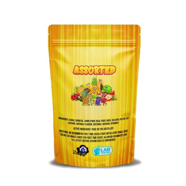 Sky High Edibles Assorted Gummy thc 600mg