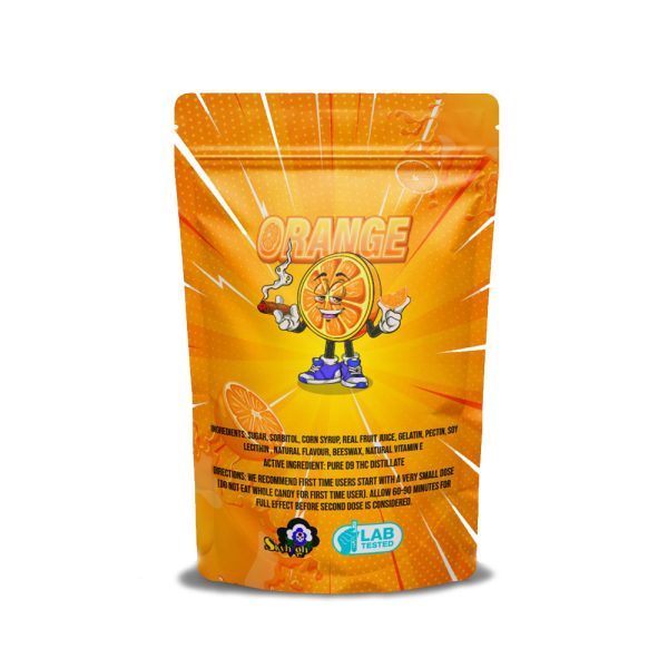 Sky High Edibles Orange Gummy 600MG THC