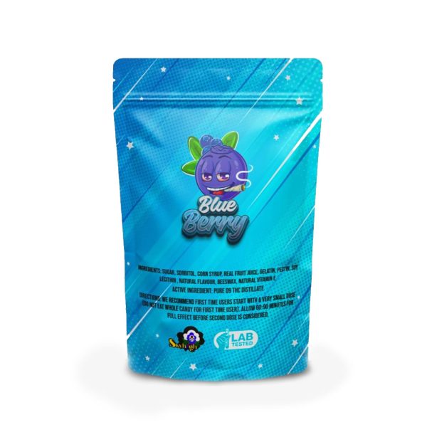 Sky High Edibles blueberry gummy thc 600mg 2