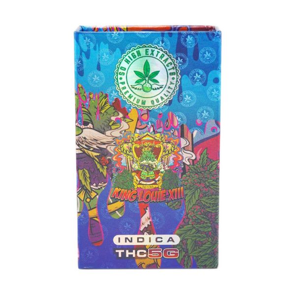 So High Extracts Pr2emium Vape 5ML THC – King Louie XIII Indica 1