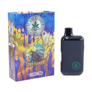 Buy So High Extracts premium vape 3ml Sour Tsunami (CBD) online