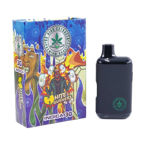 Buy So High Extracts premium vape 3ml White Gushers (Indica) online