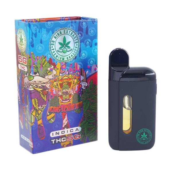 So High Extracts Premium Vape 5ML THC – King Louie XIII Indica