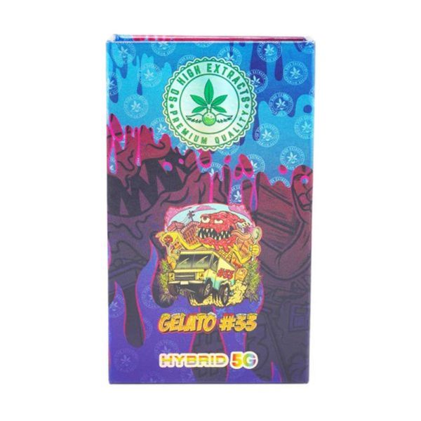 buy So high extract premium vape Gelato #33 online