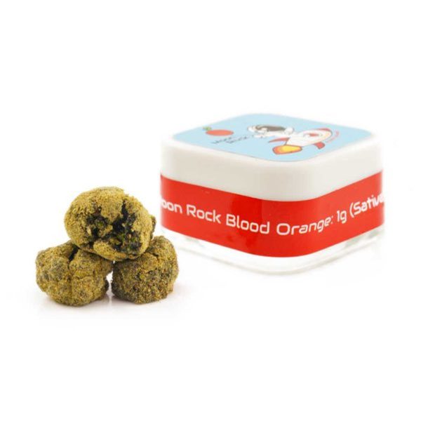To The Moon blood orange Moon Rocks