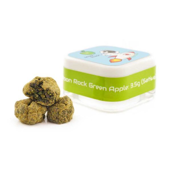 To The Moon green apple Moon Rocks
