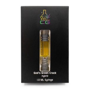cg extracts God’s Green Crack syringe
