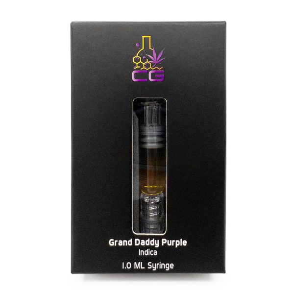cg extracts Grand Daddy Purple syringe