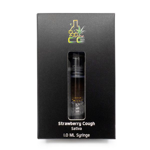 cg extracts Strawberry Cough syringe