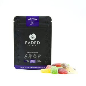 Faded Edibles THC Gummy 240 mg Party Pack
