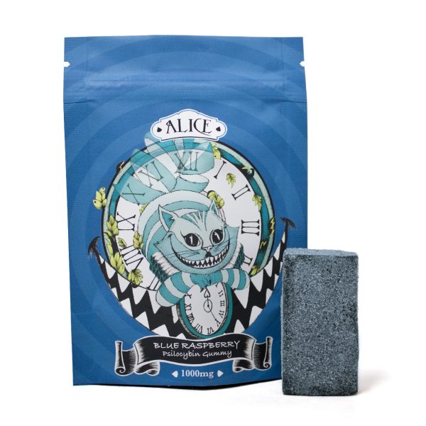 buy Alice Mushroom Gummies - Blue Raspberry 1000mg online