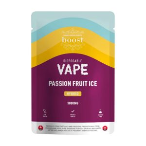 Boost Disposable THC Vape - Passion Fruit Ice 3g
