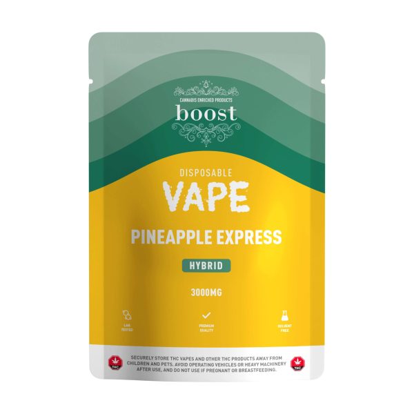 Boost Disposable THC Vape - Pineapple Express 3g