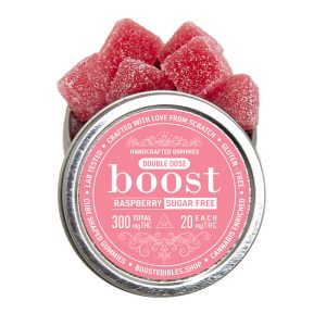 buy Boost Sugar Free Raspberry Gummies - 300mg online