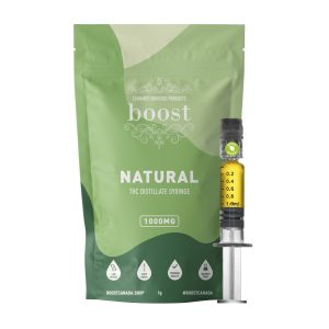 buy Boost THC Distillate Glass Syringe - Natural 1000mg online