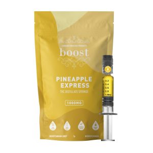 buy Boost THC Distillate Glass Syringe - Pineapple Express 1000mg online