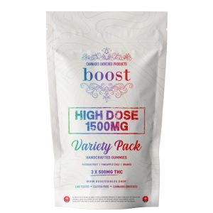 buy Boost THC High Dose - Variety Pack 1500mg Gummies online