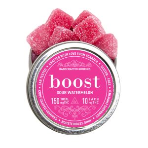 buy Boost THC Sour Watermelon Gummies - 150mg online
