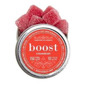 buy Boost THC Strawberry Gummies - 150mg online
