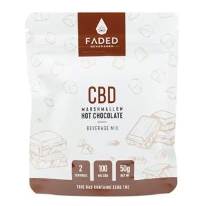 Faded CBD BEVERAGE MIX - Marshmallow Hot Chocolate 100mg