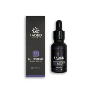 Faded HALLEY’S COMET TINCTURES - 3:1 CBD – THC