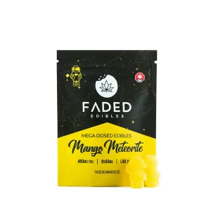 Faded Edibles Mega Dosed Astros 480mg Mango Meteorite