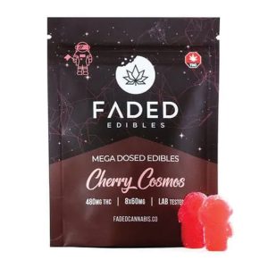 Faded Edibles Mega Dosed Astros 480mg Cherry Cosmos