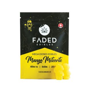 Faded Edibles Mega Dosed Astros 480mg Mango Meteorite