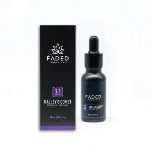Faded HALLEY’S COMET TINCTURES - 1:1 CBD – THC