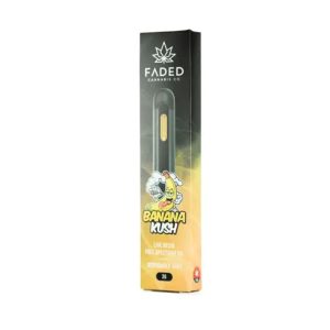 Faded Live Resin FSE Disposable Pen - Banana Kush 2g