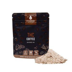 Faded THC BEVERAGE MIX - Coffee 100mg