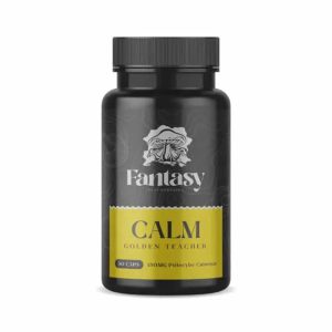 Fantasy Psychedelics – Microdose Capsules – Golden Teacher Calm 4500mg