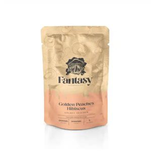 Fantasy Psychedelics – Tea Bags – Golden Peaches Hibiscus Golden Teacher - 3000mg