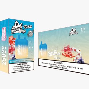 Ghost Vape - Blue Razz Ice/Berry Smoothie - Nicotine Vape