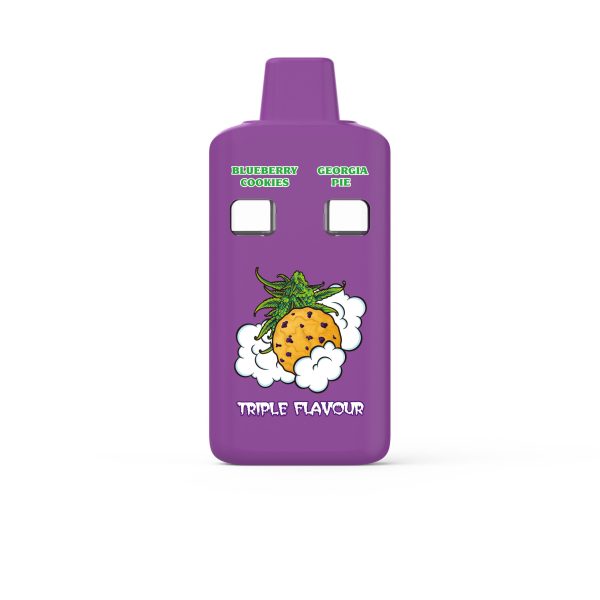 Ghost Vape - Blueberry Cookies / Georgia Pie - 2000mg (1g/ 1g ) THC Disposable Vape
