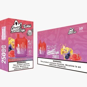 Ghost Vape - Blueberry Watermelon/Fruit Punch - Nicotine Vape