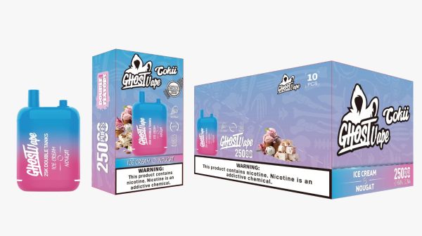 Ghost Vape - Ice Cream/Nougat - Nicotine Vape