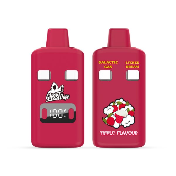 Ghost Vape - Lychee Dream / Galactic Gas - 2000mg (1g/1g) THC Disposable Vape